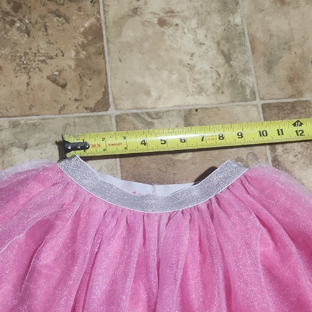 Disney Pink and White Tulle Skirt for Kids Sz S-6- 6X. - Picture 4 of 6